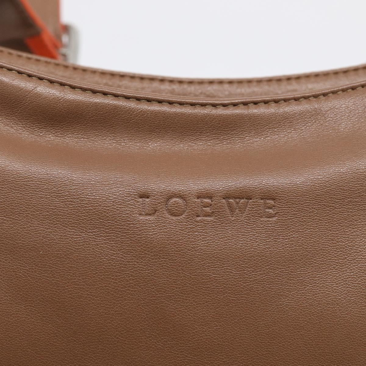 Loewe Shoulder bag Leather, Brown, Leather, Shoulder Bag