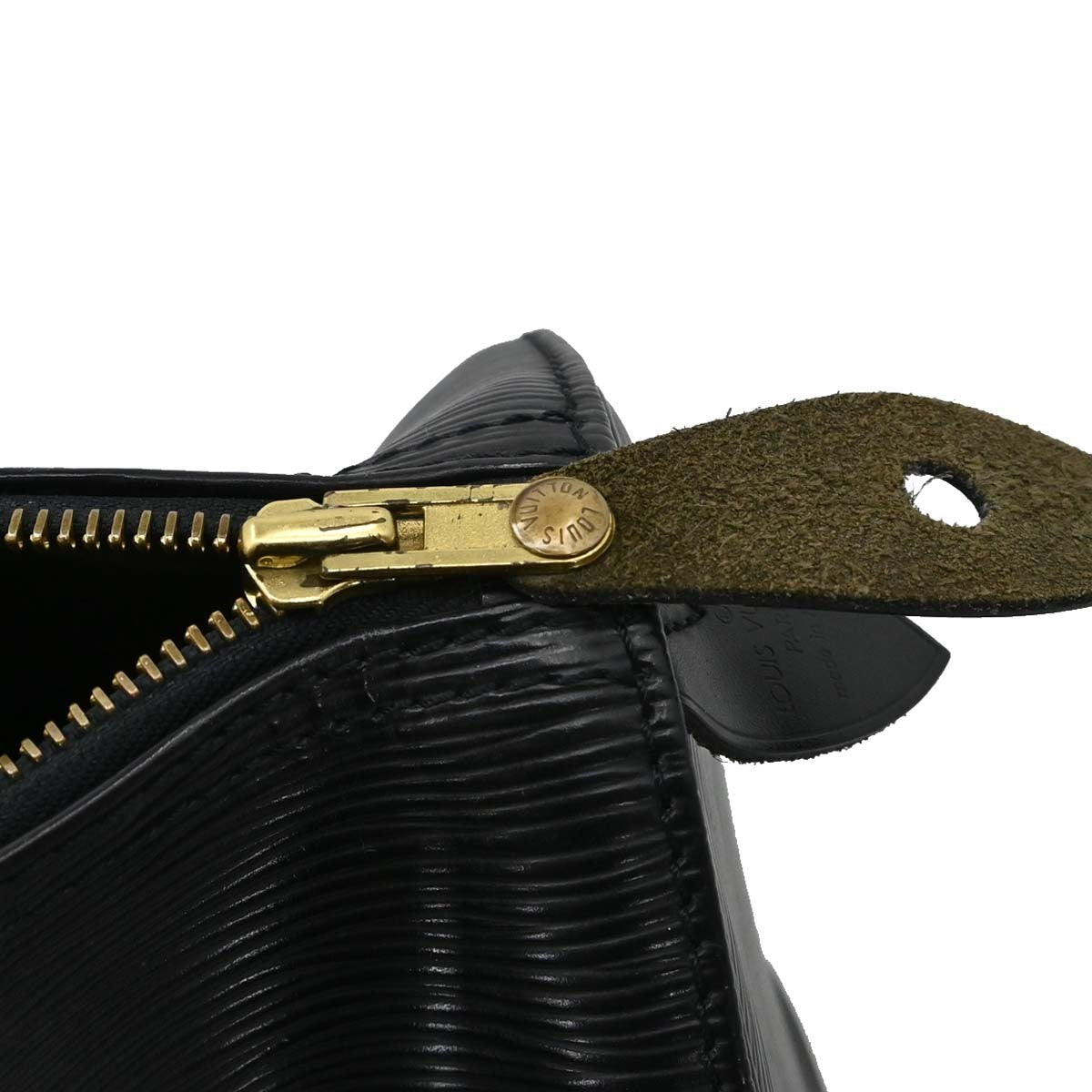 Louis Vuitton Speedy Epi Leather, Black, Leather, Handbag