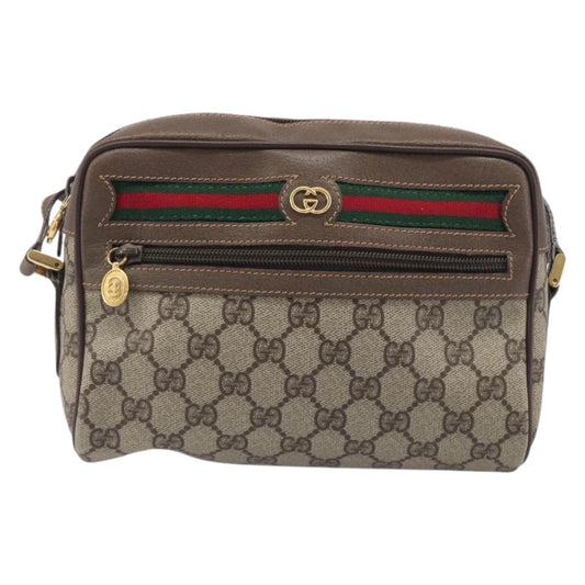 Gucci Ophidia Shoulder Bag NM GG Coated Canvas, Beige, Canvas, Shoulder Bag