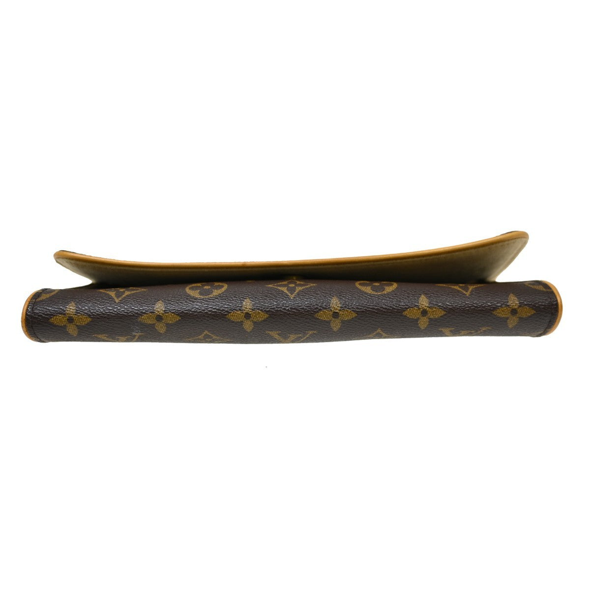 Louis Vuitton Twin Monogram Canvas, Brown, Canvas, Clutch