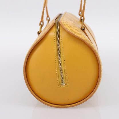 Louis Vuitton Soufflot Epi Leather, Yellow, Leather, Tote Bag