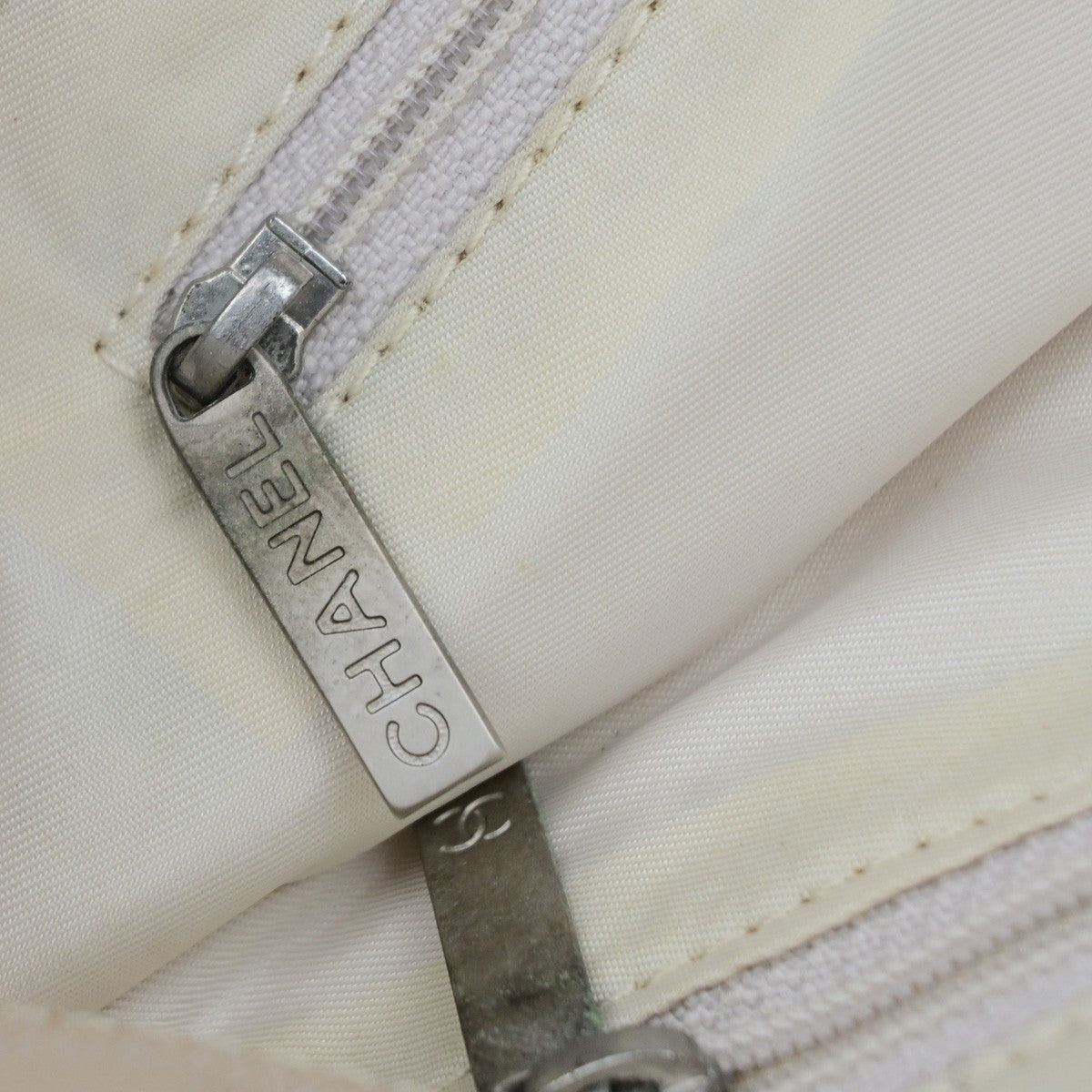 Chanel Travel Line Tote Nylon, Beige, Nylon, Tote Bag