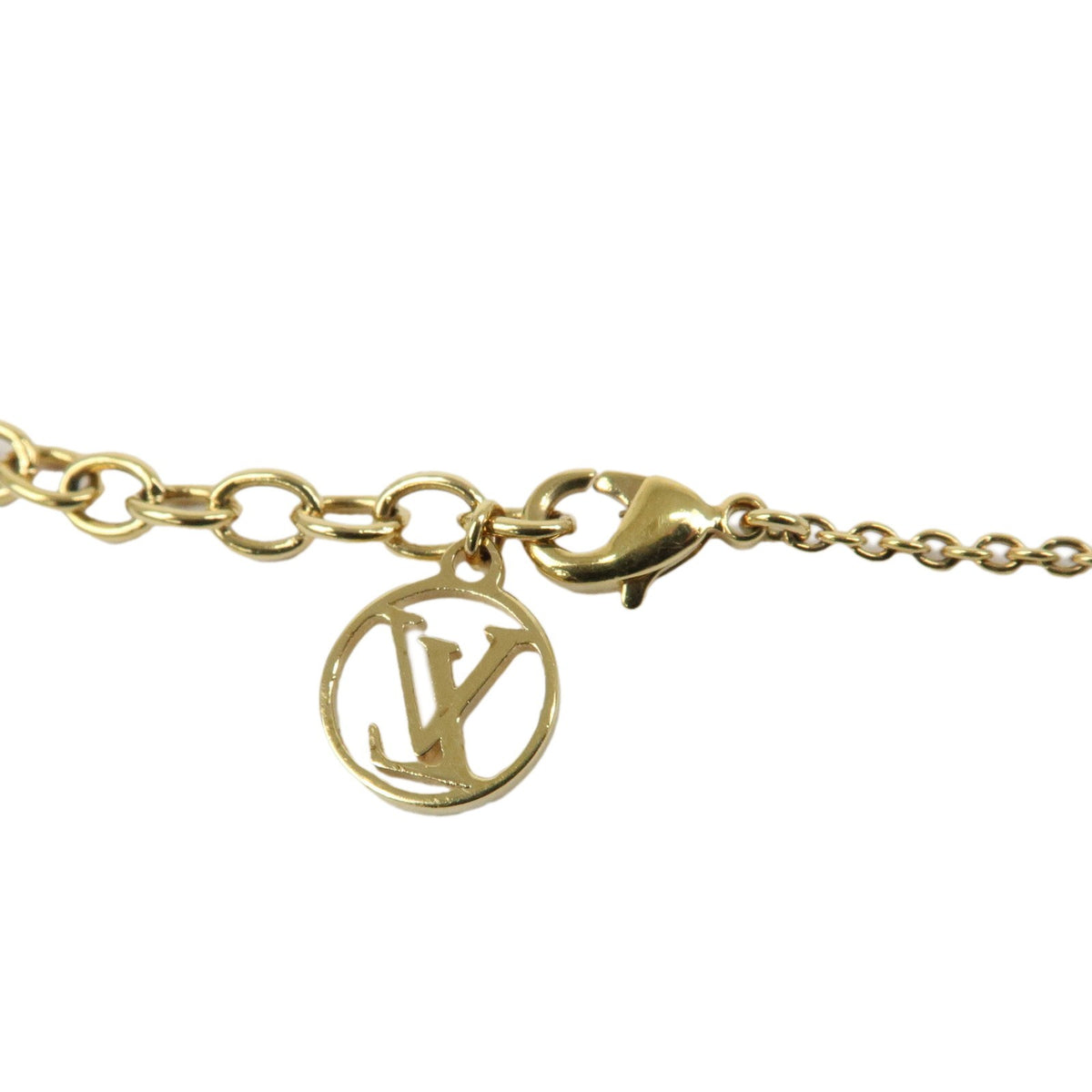 Louis Vuitton LV Iconic Metal with Crystals, Gold, Metal, Bracelet