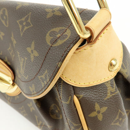 Louis Vuitton Beverly Monogram Canvas, Brown, Canvas, Handbag