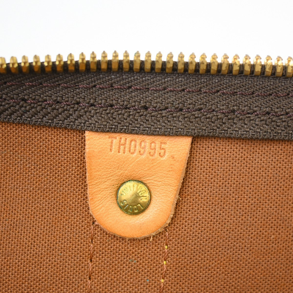 Louis Vuitton Keepall Bandouliere Monogram Canvas, Brown, Canvas, Travel Bag