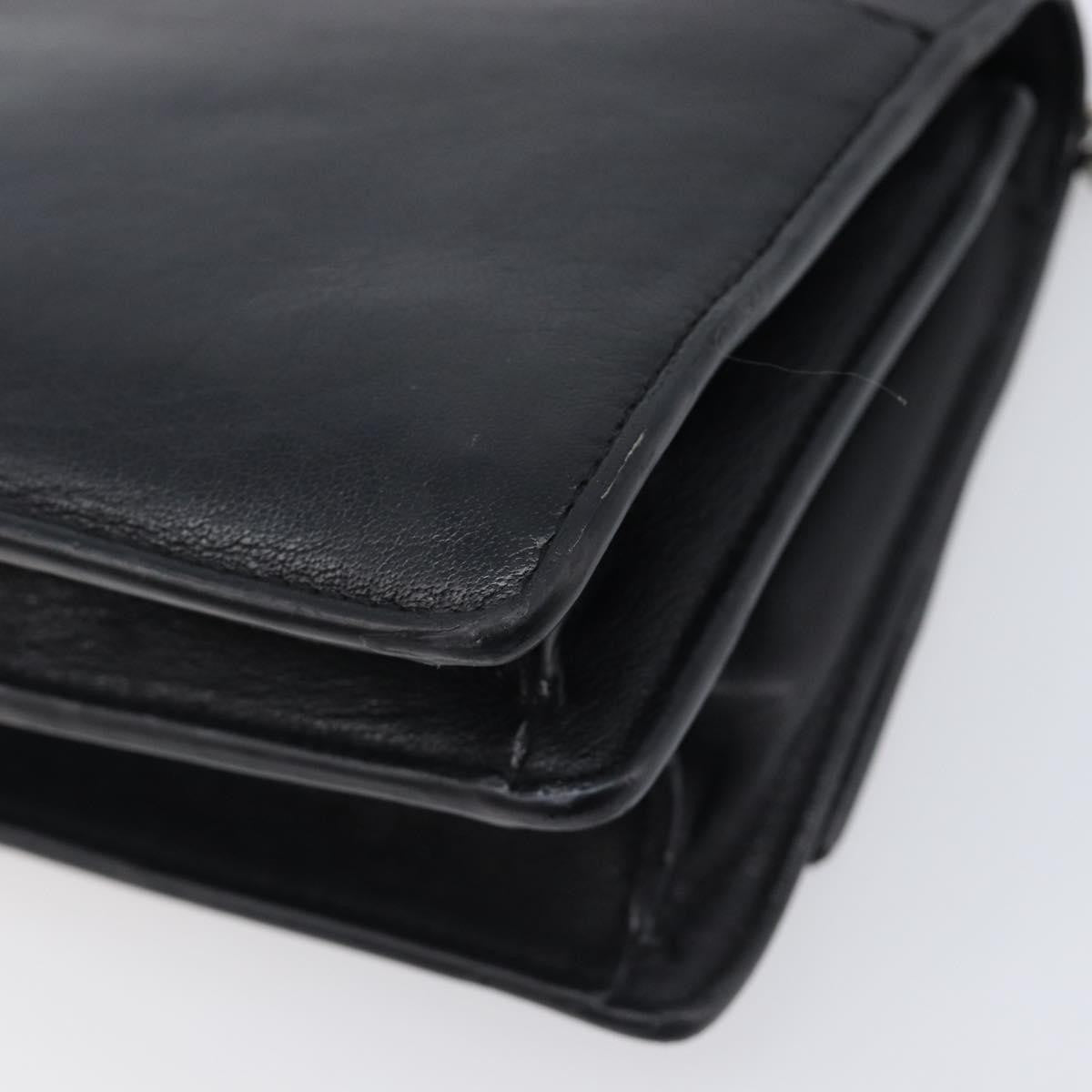 Saint Laurent West Hollywood Leather, Black, Leather, Shoulder Bag