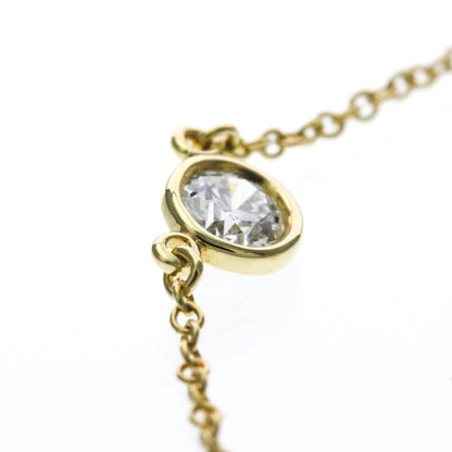 Tiffany & Co. Elsa Peretti Diamonds By The Yard Pendant 18K Yellow Gold with Diamond, Gold, Yellow Gold, Necklace