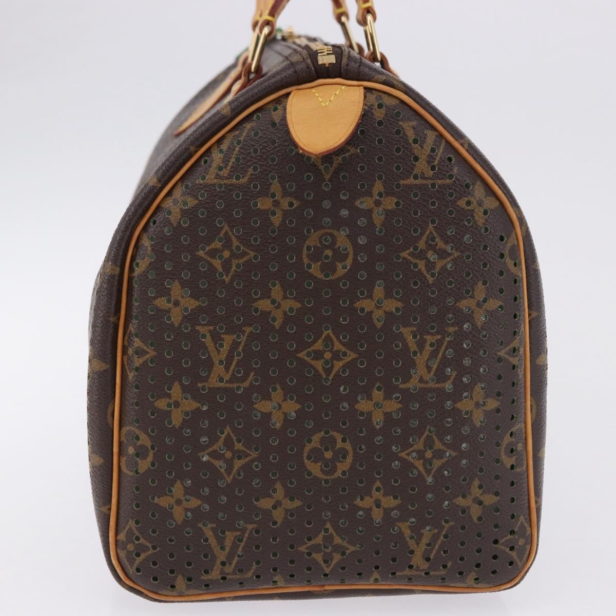 Louis Vuitton Speedy Perforated Monogram Canvas, Brown, Canvas, Handbag