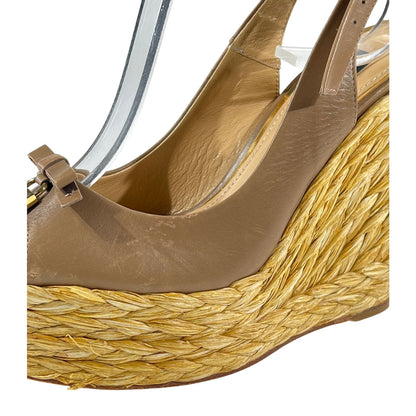 Dolce and Gabbana Espadrille Sandals 6.5 US Tan