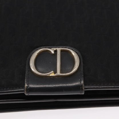 Christian Dior Vintage CD trotter Canvas, Black, Canvas, Shoulder Bag
