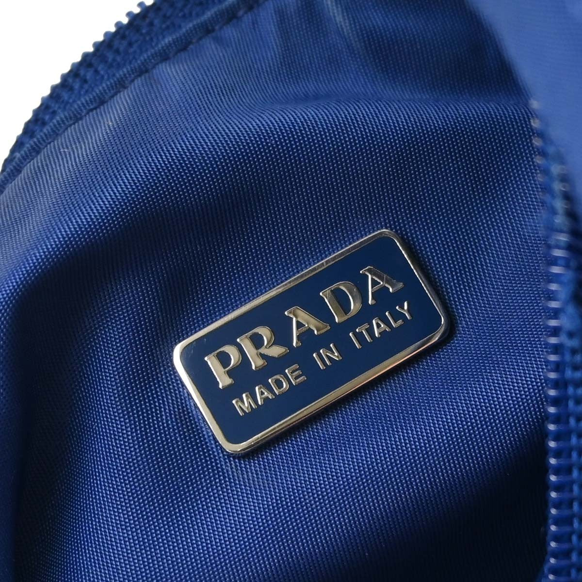Prada Re-Edition 2000 Hobo Tessuto, Blue, Nylon, Shoulder Bag
