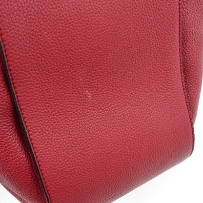 Loewe Hammock Leather, Burgundy, Leather, Handbag