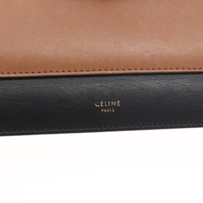 Celine Pocket Envelope Leather, Multicolour, Leather, Shoulder Bag