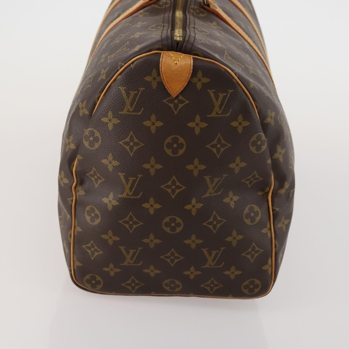 Louis Vuitton Keepall Monogram Canvas, Brown, Canvas, Travel Bag