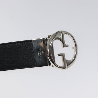 Gucci 1973 Reversible Belt (Outlet) Leather, Black, Leather, Belt