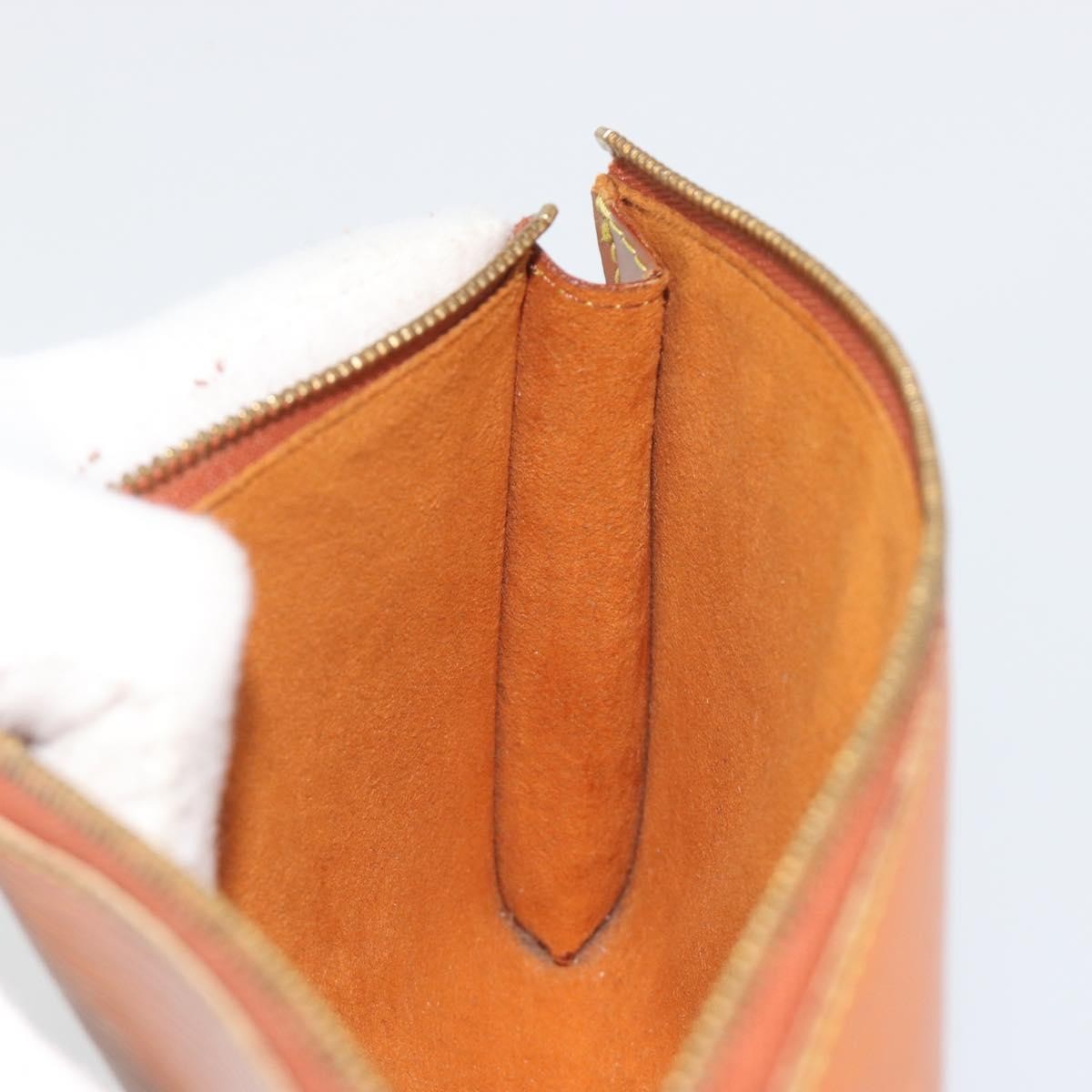 Louis Vuitton Pochette Accessoires Epi, Brown, Leather, Clutch