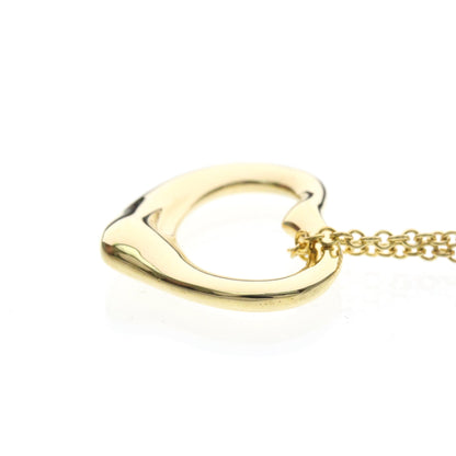 Tiffany & Co. Elsa Peretti Open Heart Pendant 18K Yellow Gold, Gold, Yellow Gold, Necklace