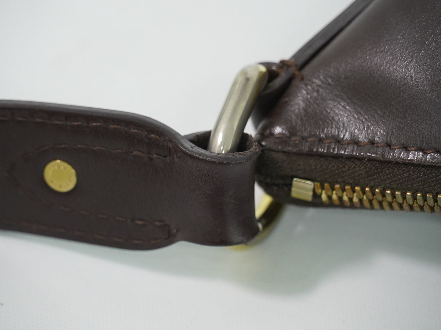 Louis Vuitton Thames Damier Ebene, Brown, Canvas, Shoulder Bag