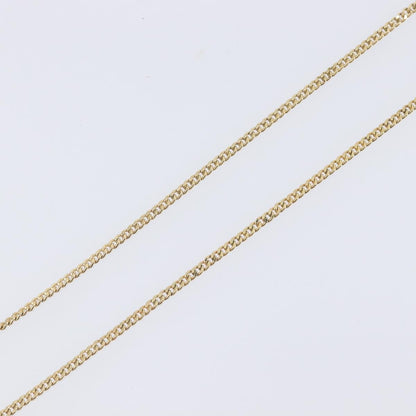 Christian Dior Vintage Logo Pendant Metal, Gold, Metal, Necklace