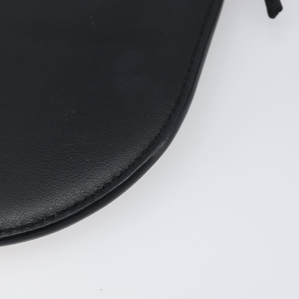 Fendi O'Lock Camera Leather, Black, Leather, Shoulder Bag