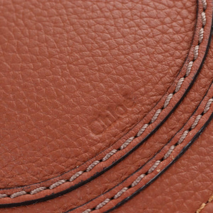 Chloe Marcie Leather, Brown, Leather, Crossbody Bag