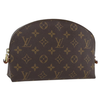 Louis Vuitton Cosmetic Monogram Canvas, Brown, Canvas, Clutch