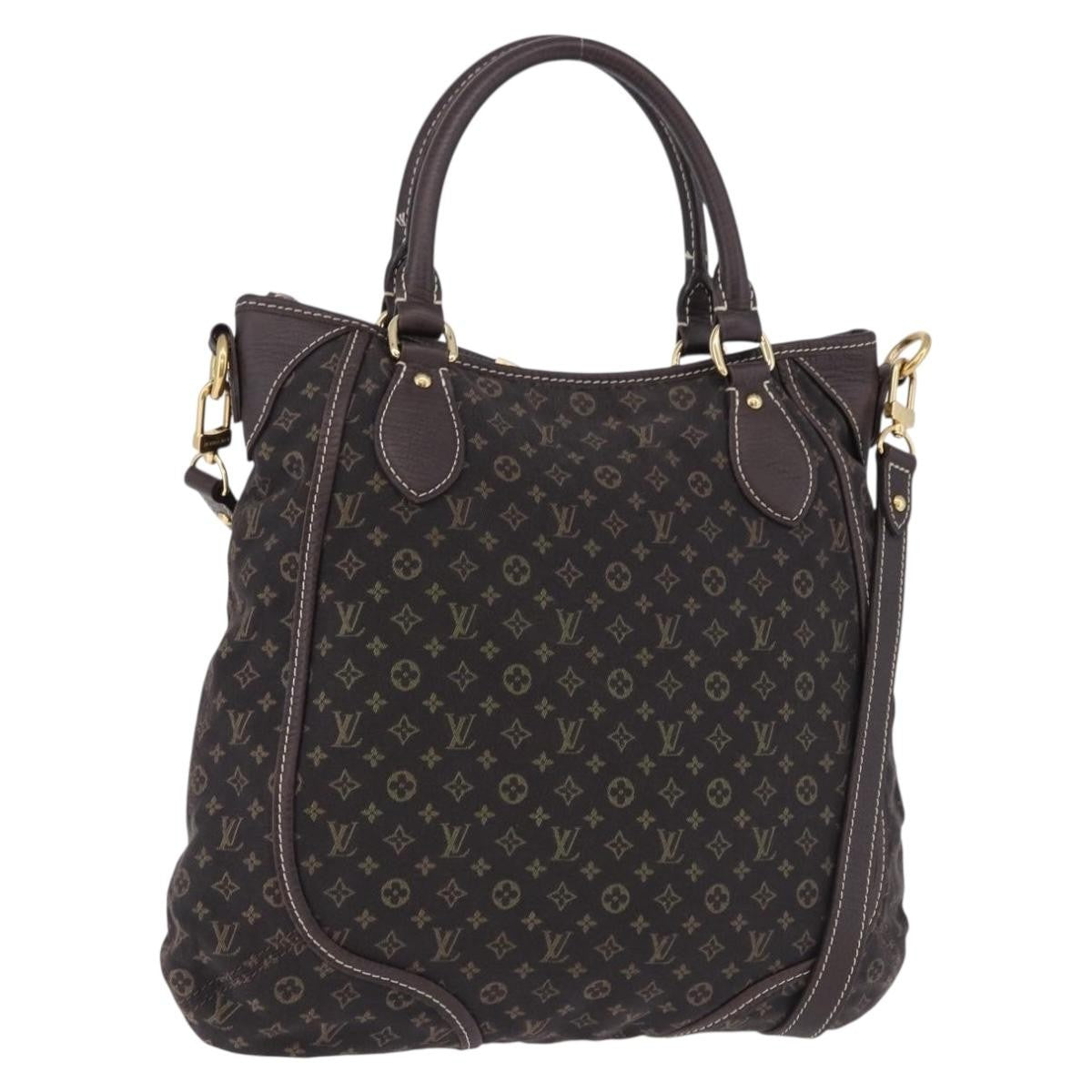 Louis Vuitton Angele Mini Lin, Brown, Canvas, Handbag