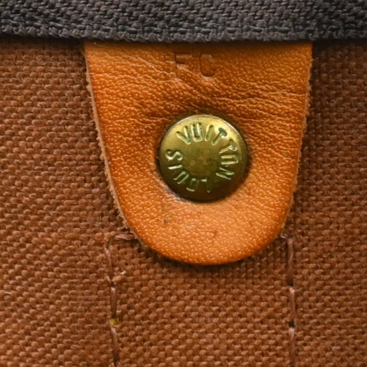Louis Vuitton Keepall Monogram Canvas, Brown, Canvas, Travel Bag