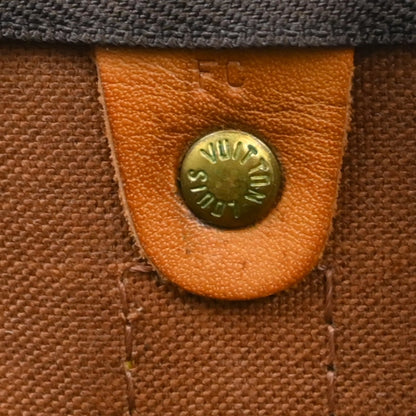 Louis Vuitton Keepall Monogram Canvas, Brown, Canvas, Travel Bag