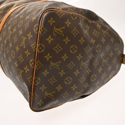 Louis Vuitton Keepall Monogram, Brown, Canvas, Travel Bag