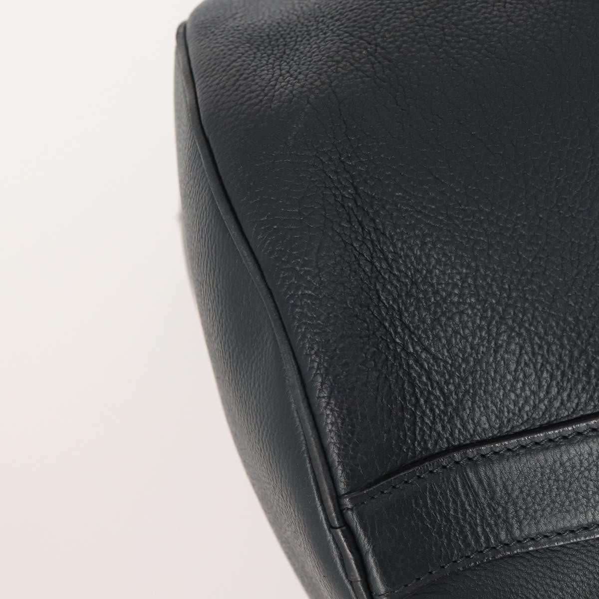 Louis Vuitton Aerogram Keepall Bandouliere Leather, Black, Leather, Travel Bag
