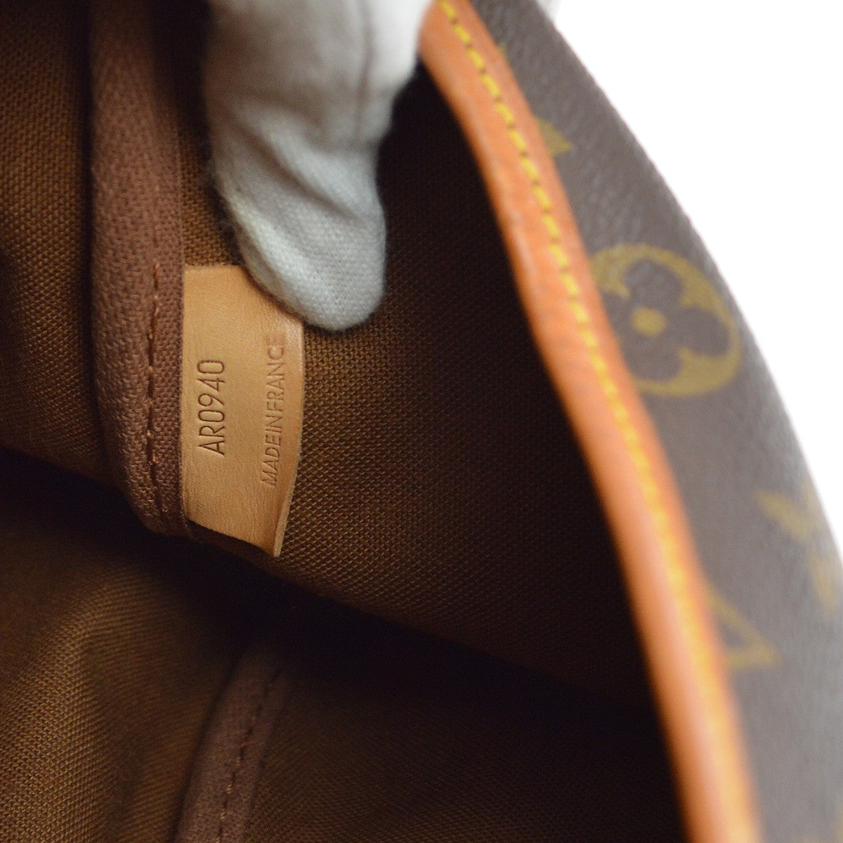 Louis Vuitton Saumur Monogram, Brown, Canvas, Shoulder Bag