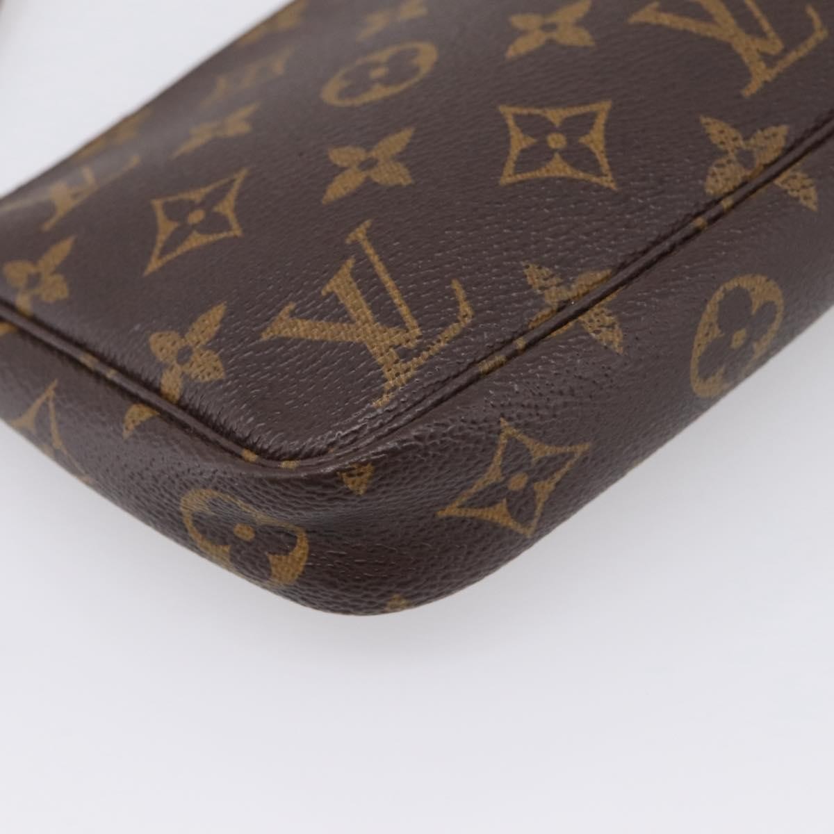 Louis Vuitton Pochette Accessoires NM Monogram Canvas, Brown, Canvas, Clutch