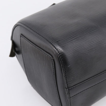 Louis Vuitton Speedy Epi Leather, Black, Leather, Handbag
