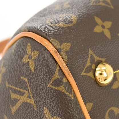 Louis Vuitton Tivoli Monogram Canvas, Brown, Canvas, Handbag