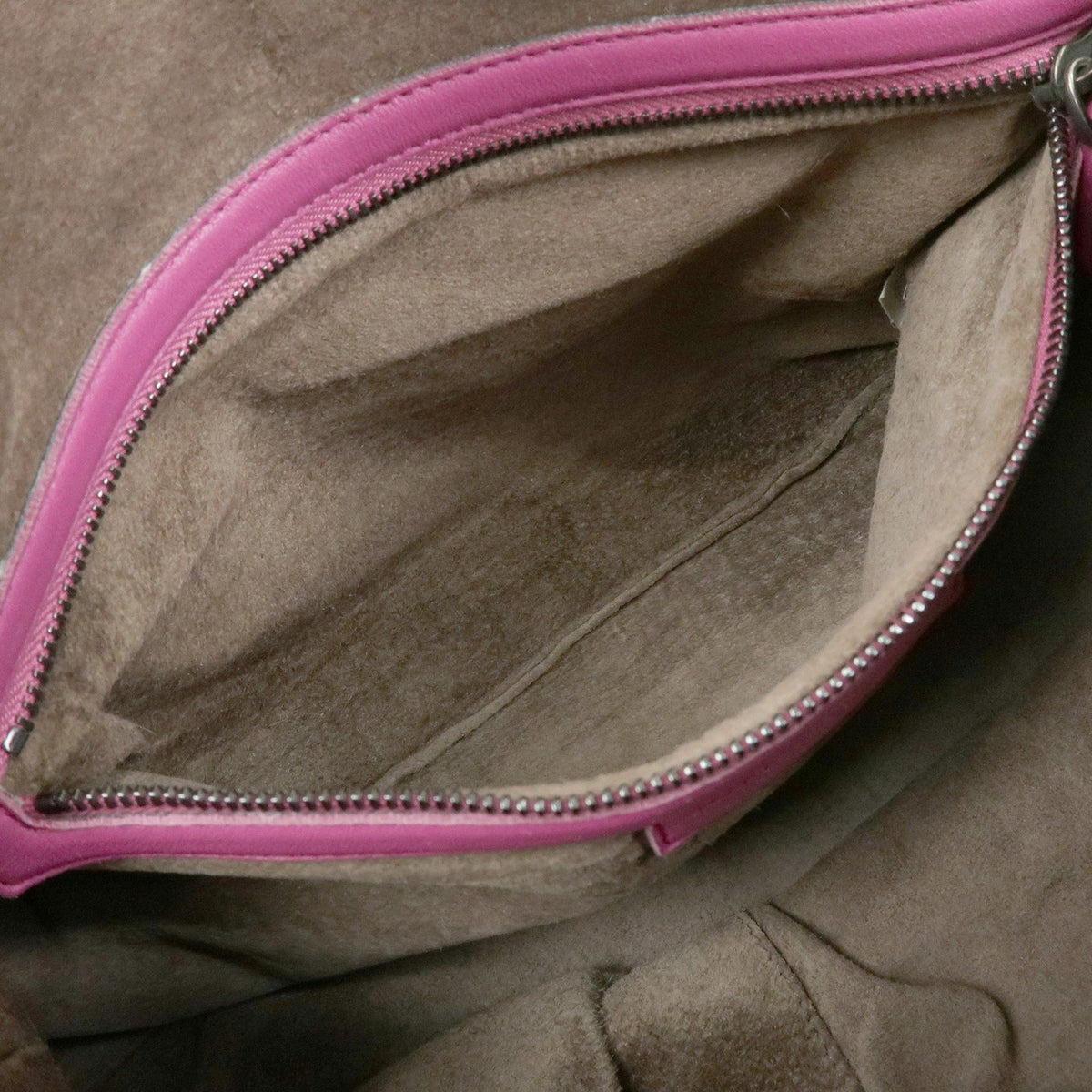 Bottega Veneta Boston Intrecciato Nappa, Pink, Leather, Handbag