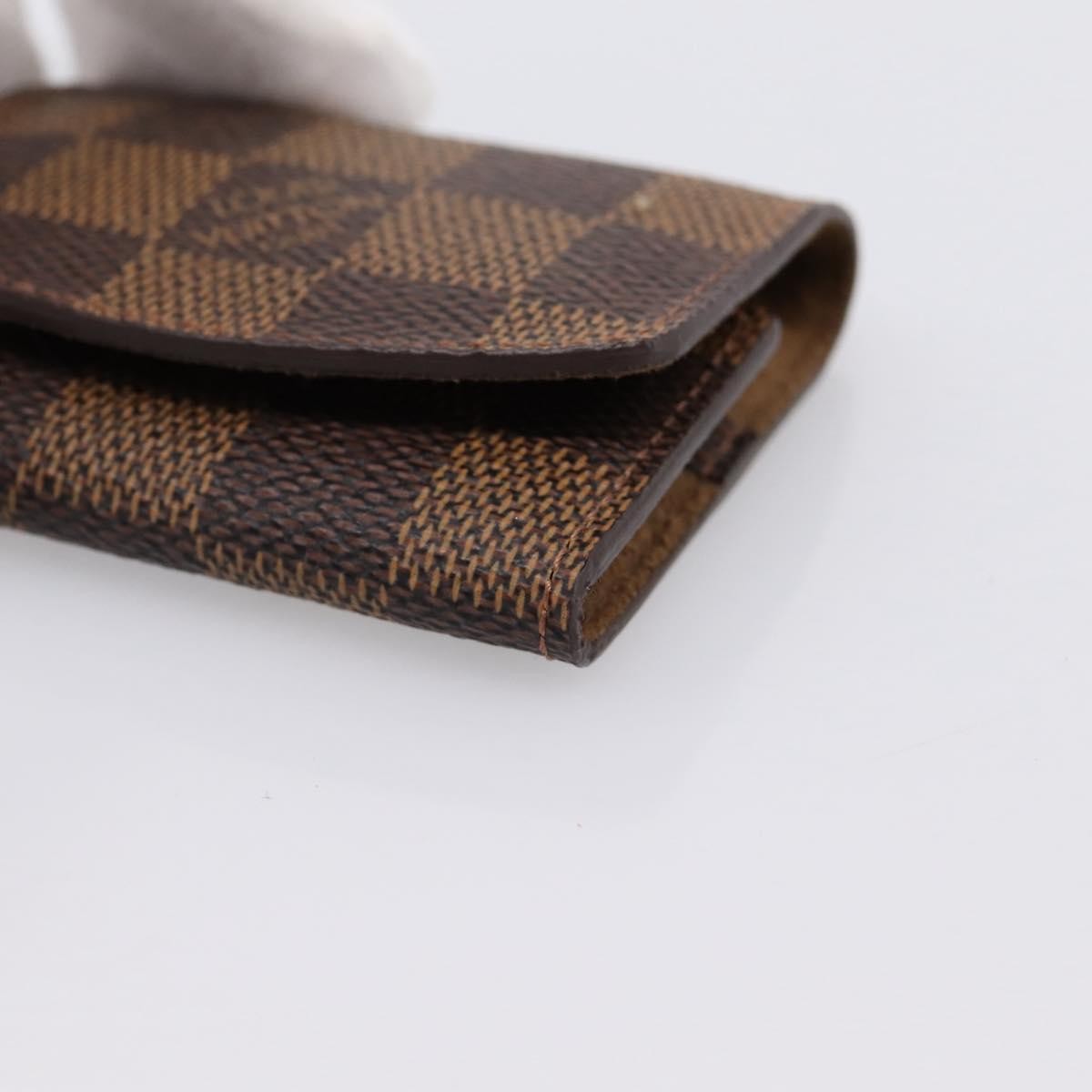 Louis Vuitton Cuff Case Monogram Damier, Brown, Canvas, Wallet