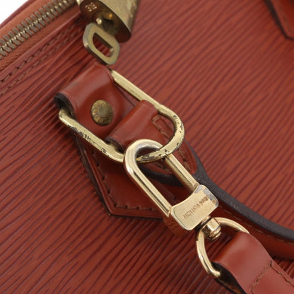 Louis Vuitton Alma Epi Leather, Brown, Leather, Handbag
