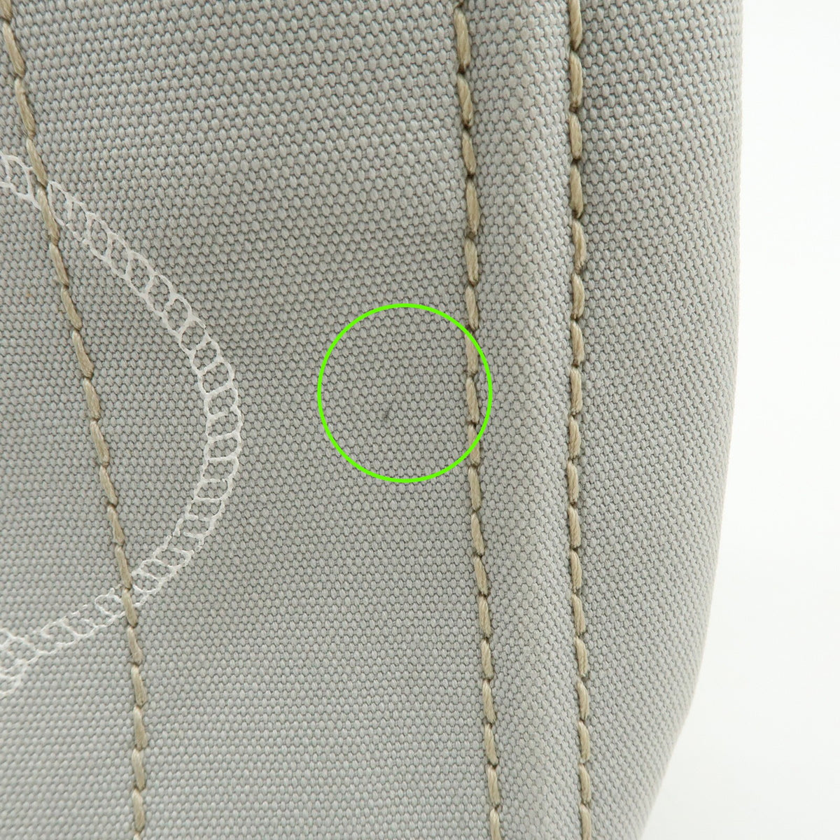 Prada Canapa Convertible Canvas, Gray, Canvas, Tote Bag