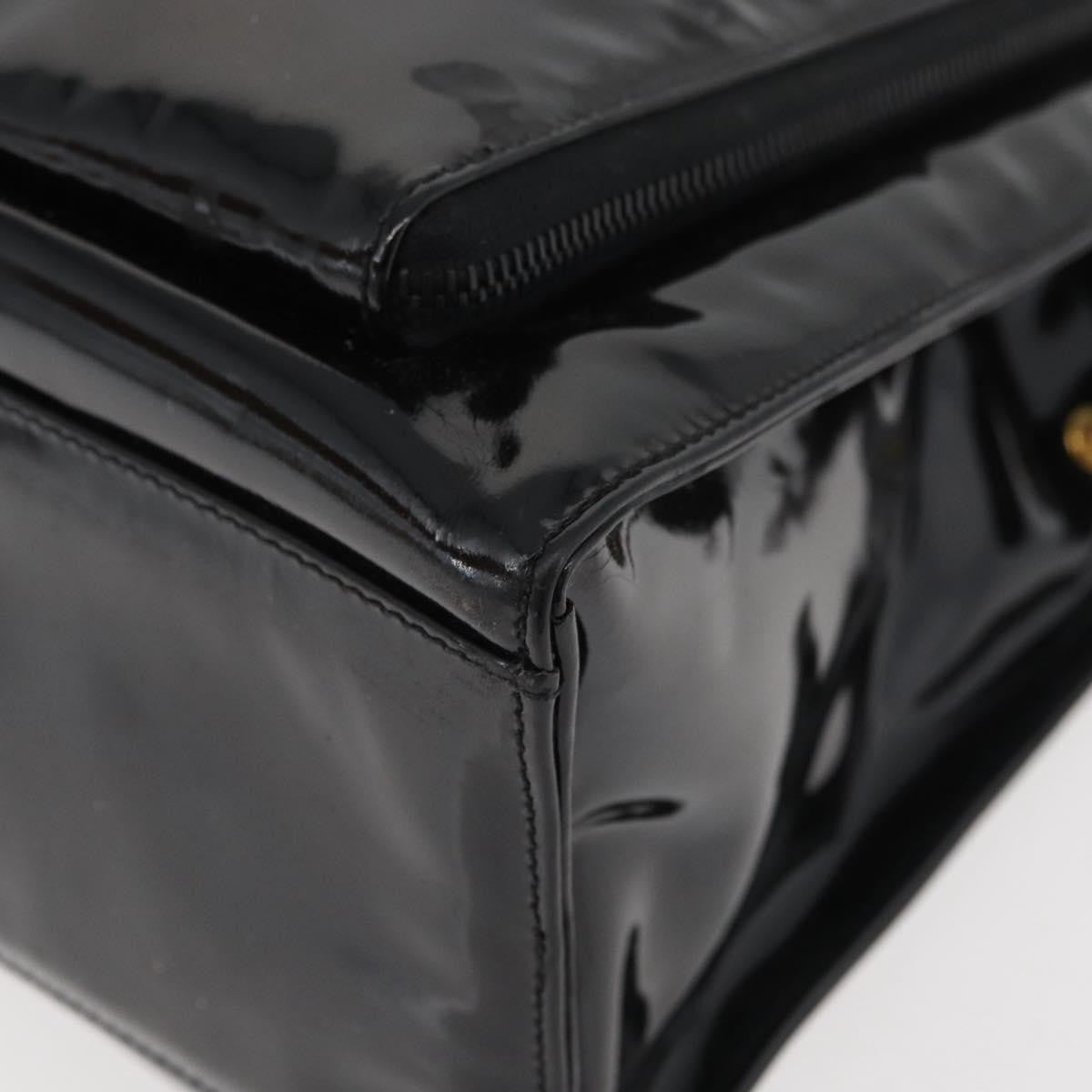 Chanel CC Shoulder Bag Patent leather, Black, Patent Leather, Shoulder Bag
