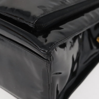 Chanel CC Shoulder Bag Patent leather, Black, Patent Leather, Shoulder Bag