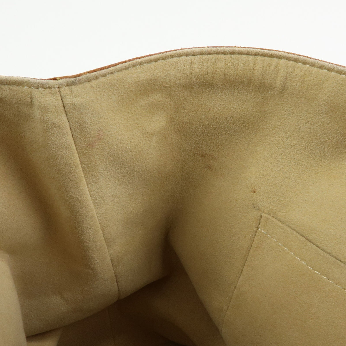 Louis Vuitton Hampstead Damier, Beige, Canvas, Handbag