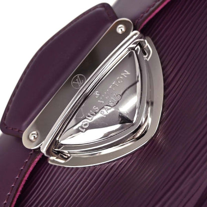 Louis Vuitton Montaigne Clutch Epi Leather, Purple, Leather, Clutch