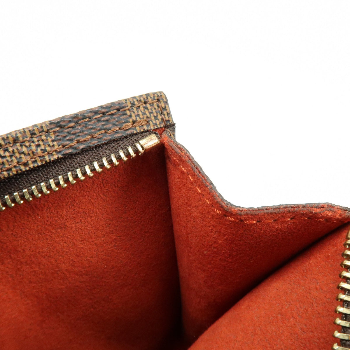 Louis Vuitton Marais Bucket Zip Damier, Brown, Canvas, Clutch
