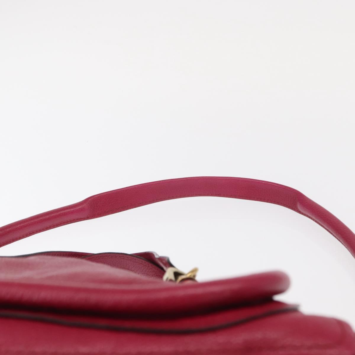 Chloe Paraty Handbag Quilted Leather, PINK, LEATHER, Handbag