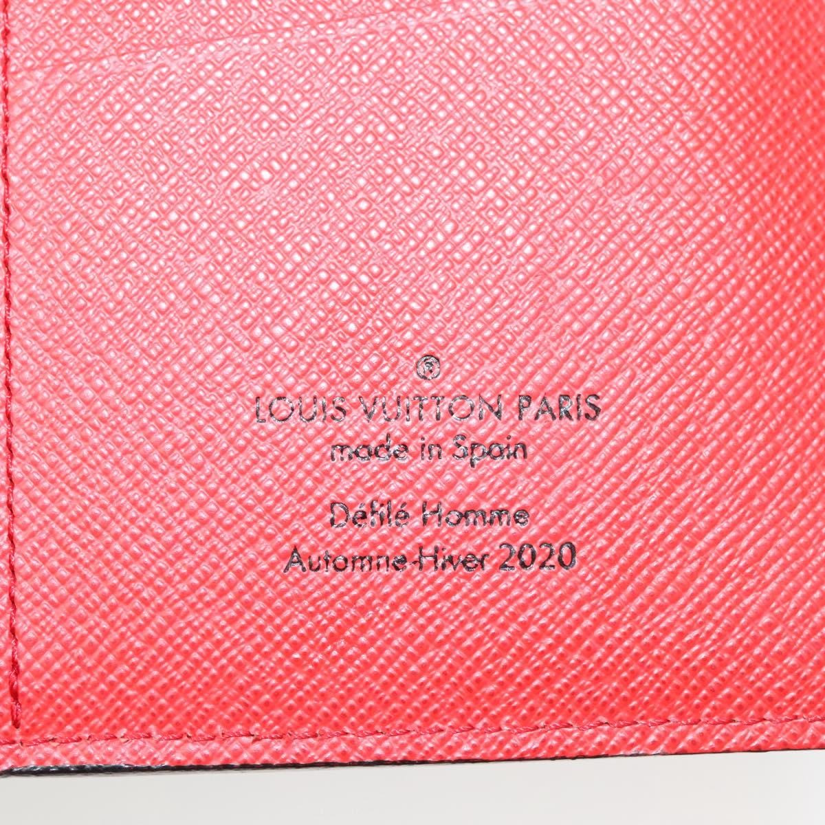 Louis Vuitton Porte Feuille Brother Patchwork, Blue, Canvas, Wallet