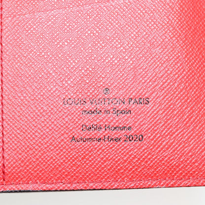 Louis Vuitton Porte Feuille Brother Patchwork, Blue, Canvas, Wallet