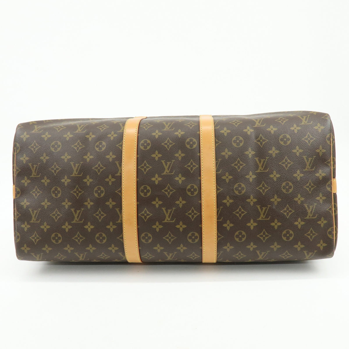 Louis Vuitton Keepall Bandouliere Monogram Canvas, Brown, Canvas, Travel Bag