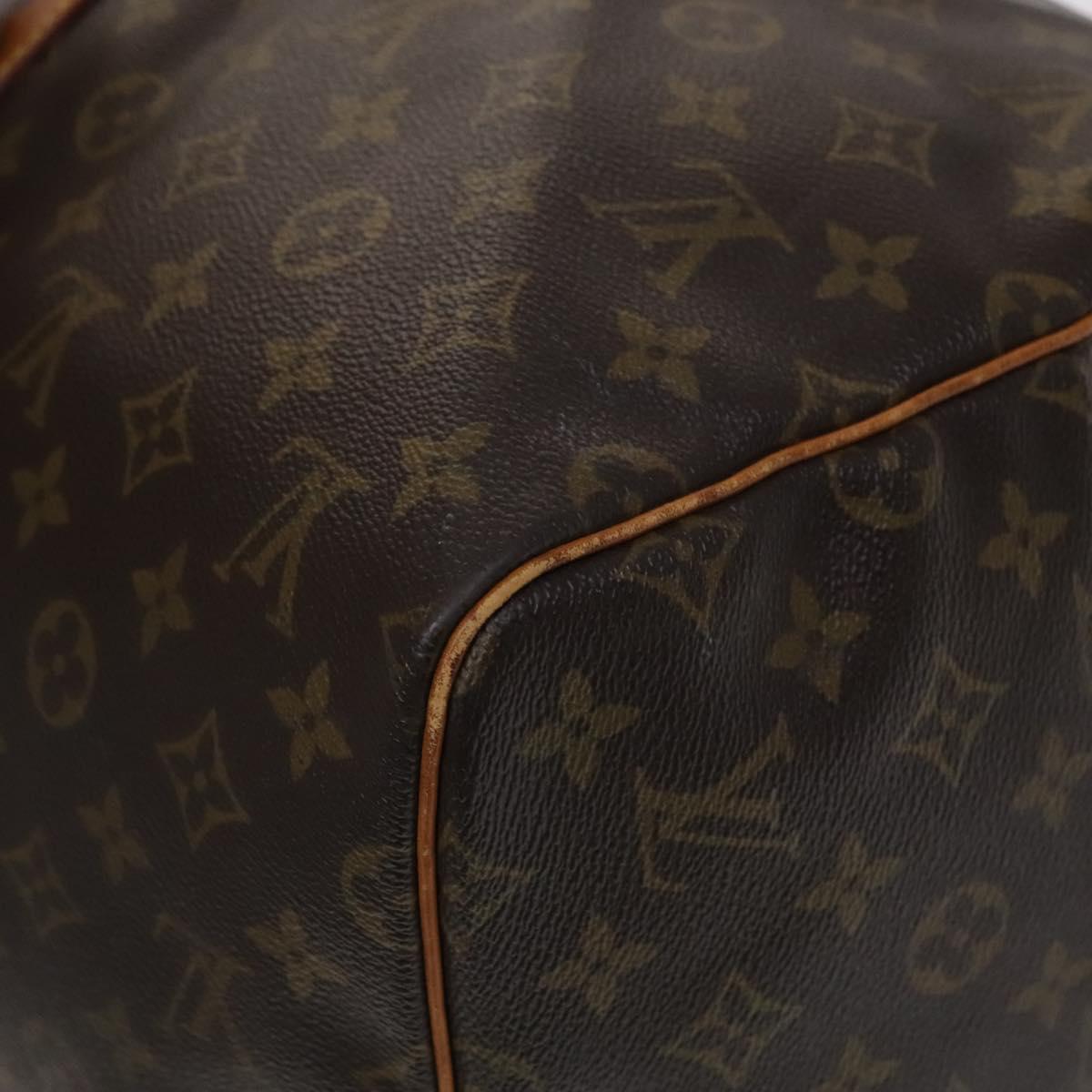 Louis Vuitton Keepall Bag Monogram Canvas, BROWN, CANVAS, Travel bag