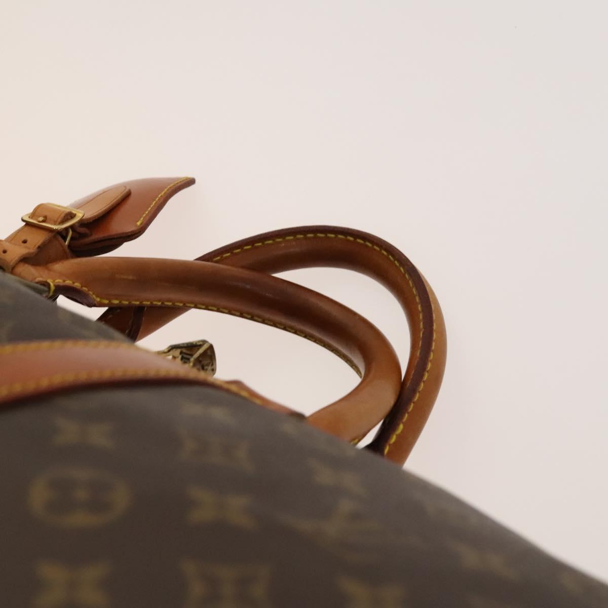 Louis Vuitton Keepall Bag Monogram Canvas, BROWN, CANVAS, Travel bag